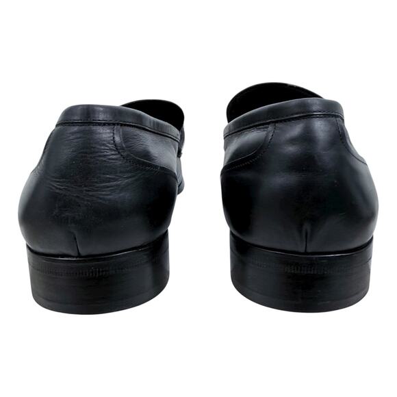 Salvatore Ferragamo Gancini Buckle Leather Loafer Black Size 9D main image 12